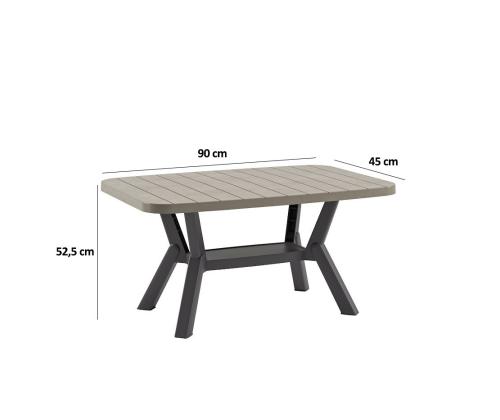 Kohvilaud Silva - Anthracite, Mink