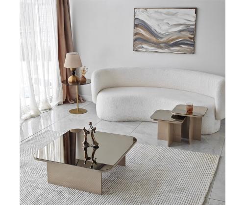 Kohvilaud Jazz - Beige, Bronze