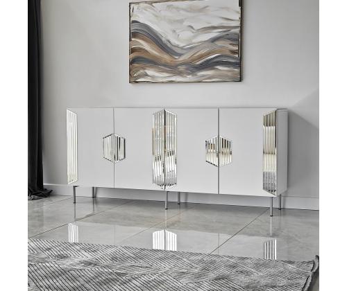 Dubai - White, Silver