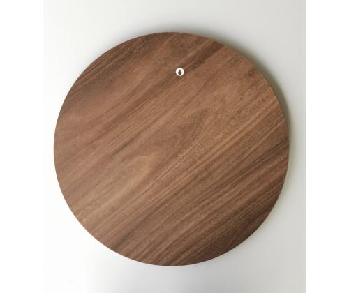 Peegel Dekoratif Yuvarlak Ayna Ceviz A707