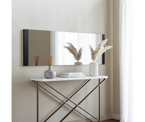 Peegel Boy Aynası Dekoratif Basic Siyah 40x120