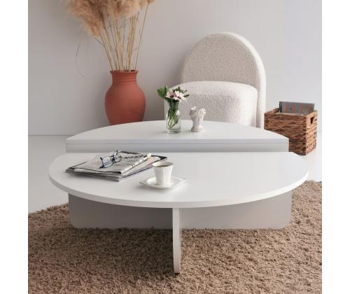 Kohvilaud Podium - White