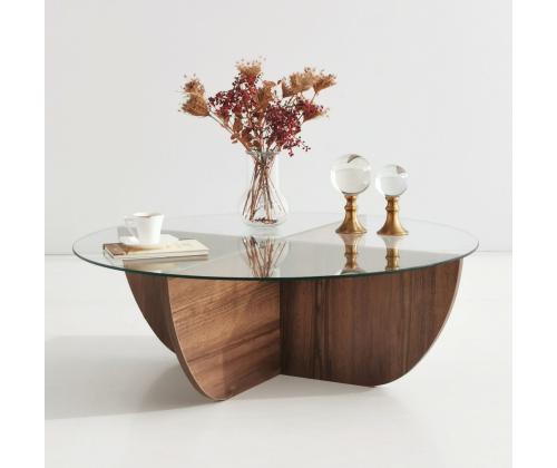 Kohvilaud Lily - Walnut