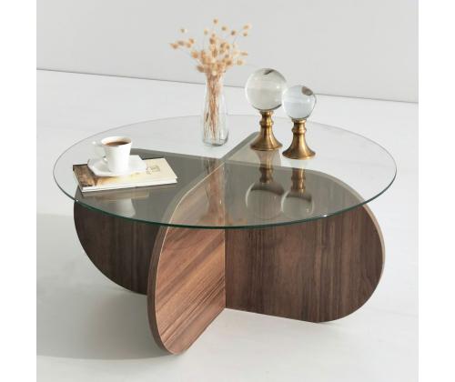 Kohvilaud Bubble - Walnut