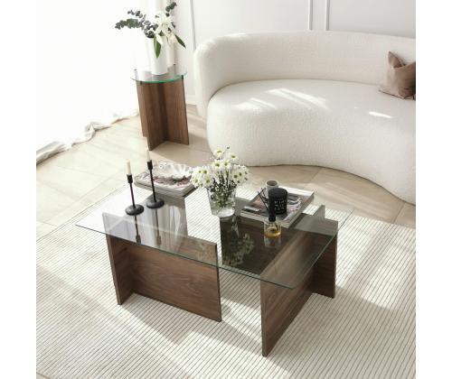 Kohvilaud New Escape - Walnut