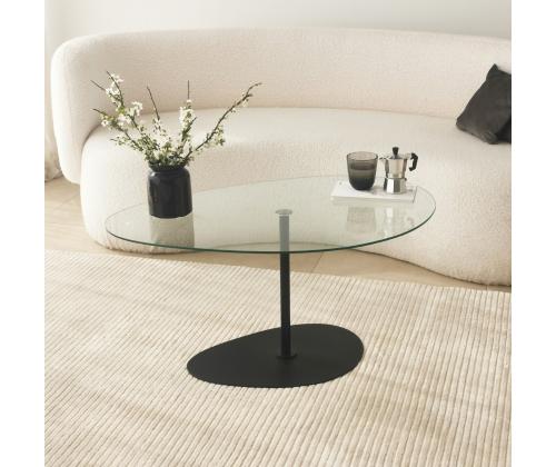 Kohvilaud Porto - Transparent, Black