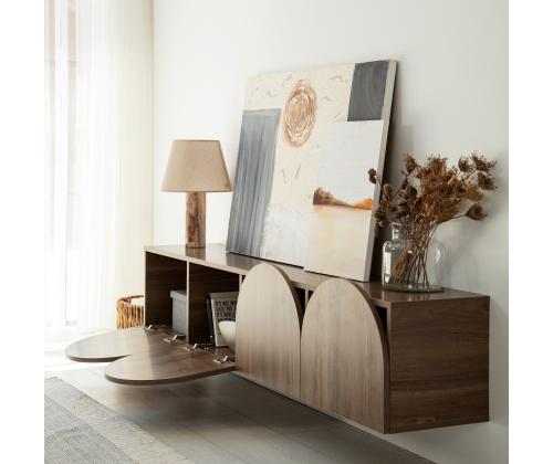 TV laud Mesta Walnut