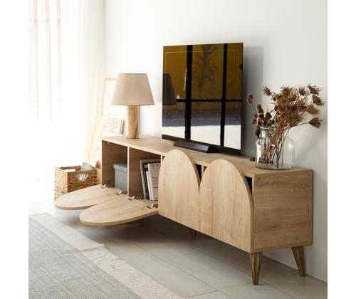 TV laud Mesta - Sapphire Oak v2