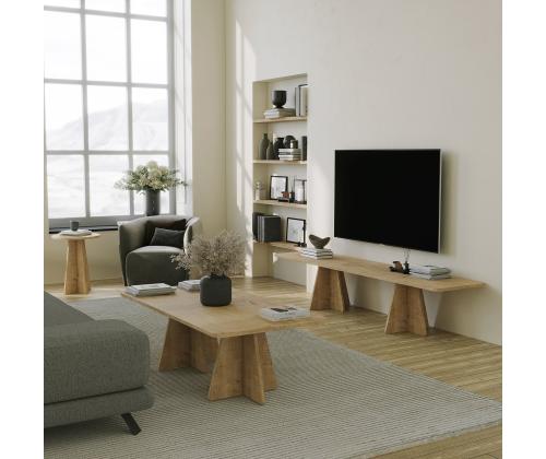 TV laud Mushroom - Sapphire Oak