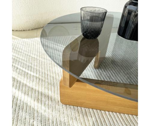 Kohvilaud Mia - Oak, Fume