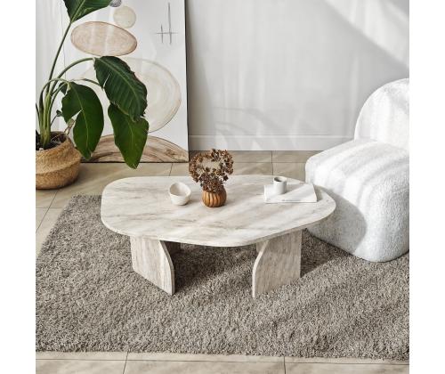 Kohvilaud Rock - Travertine