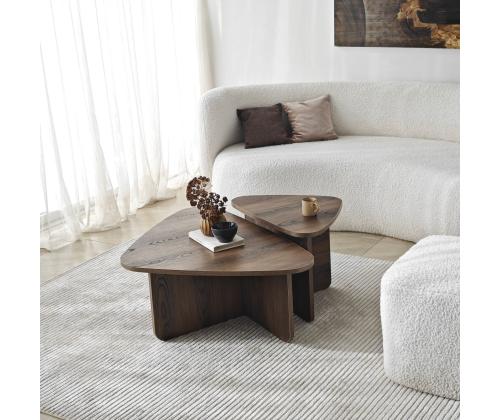 Kohvilaud Ballare Set - Walnut