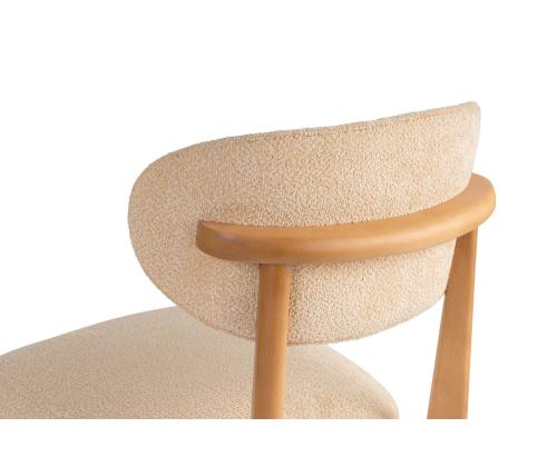 Mööblikomplekt toolid Lionte - Beige, Light Oak