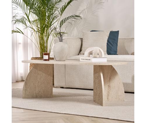 Kohvilaud Melina - Travertine