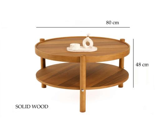 Kohvilaud Monza - Walnut