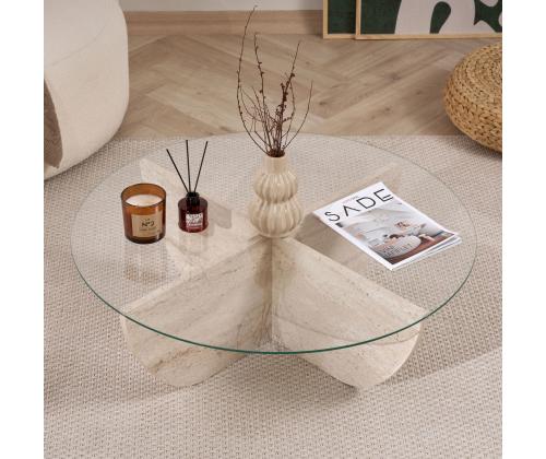 Kohvilaud Liya - Travertine