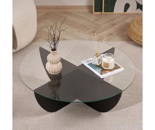 Kohvilaud Liya - Wood Black