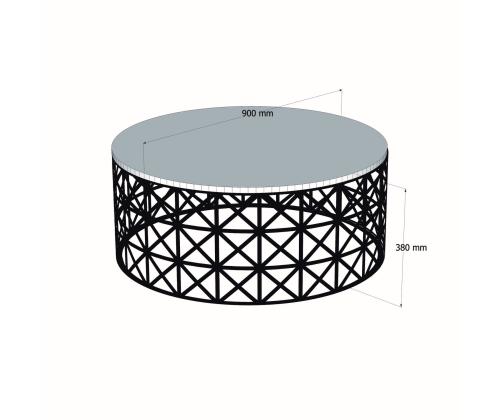 Kohvilaud Selin - Black Marble