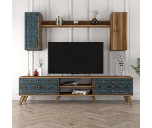 TV laud Class S - Walnut, Chalcedony