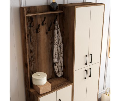 Berlin BA - Walnut, Cream