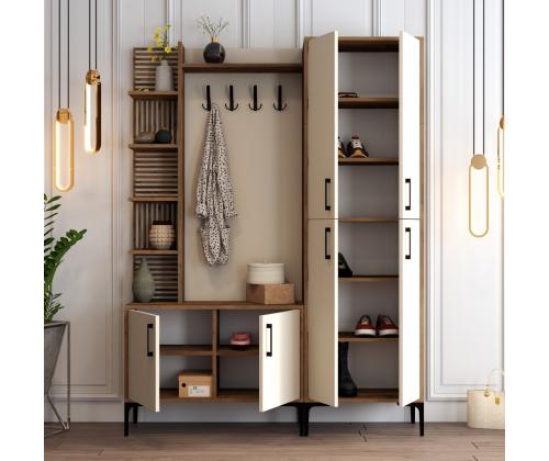 Viyana DA - Walnut, Cream