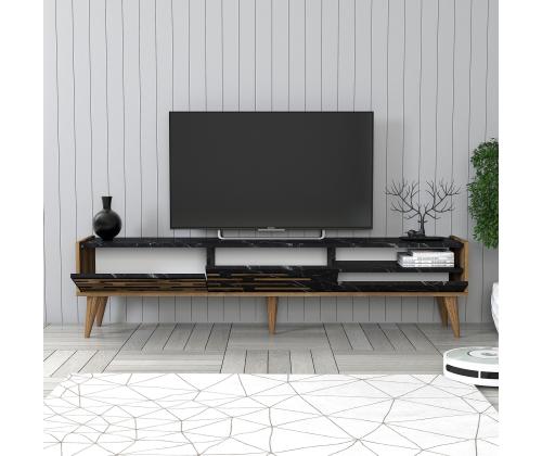 Valensiya - Walnut, Black, Marble