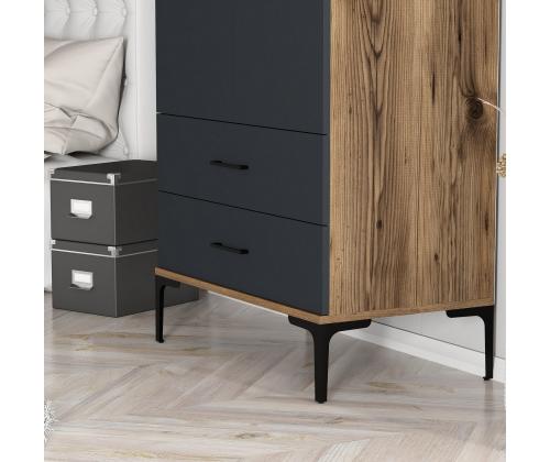 Kumsal T - Walnut, Anthracite