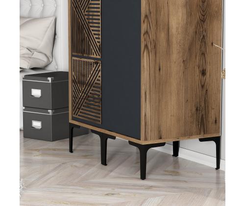 Kumsal PS - Walnut, Anthracite