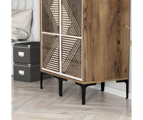 Kumsal PP - Walnut, White