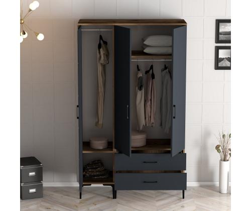 Kumsal PT - Walnut, Anthracite