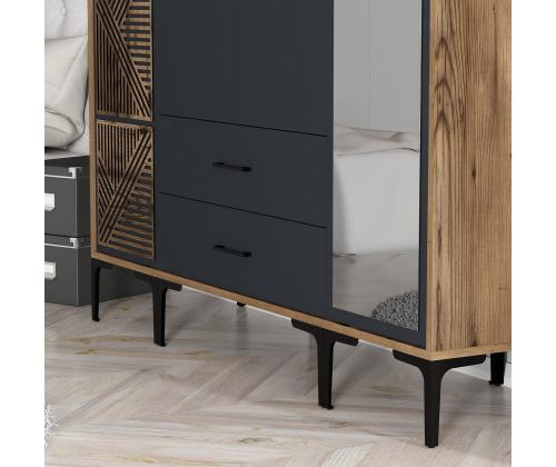 Kumsal PTR - Walnut, Anthracite