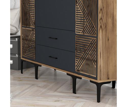 Kumsal PTP - Walnut, Anthracite