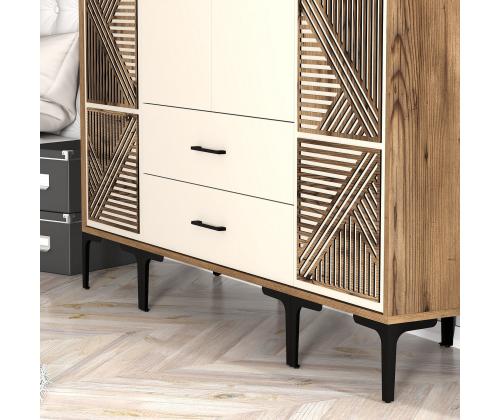 Kumsal PTP - Walnut, Cream