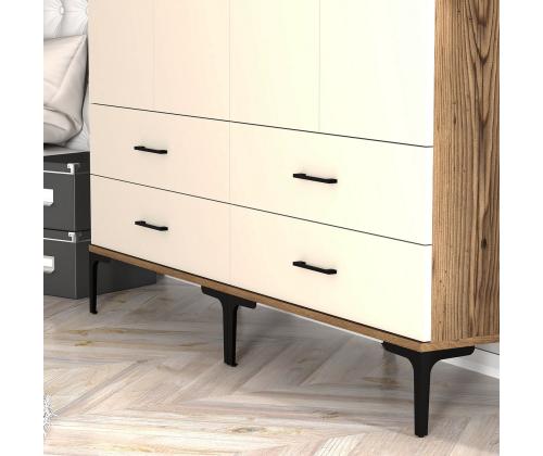 Kumsal TT - Walnut, Cream