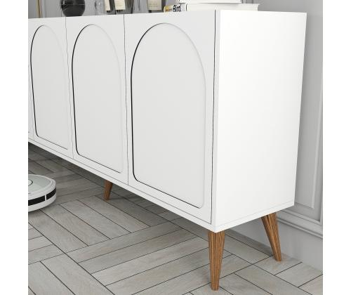 Lyon 81 - White, Walnut