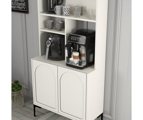 Kohvilaud Lyon 80 - Cream, Black