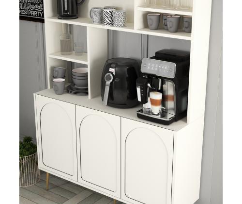 Kohvilaud Lyon 120 - Cream, Gold