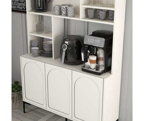 Kohvilaud Lyon 120 - Cream, Black