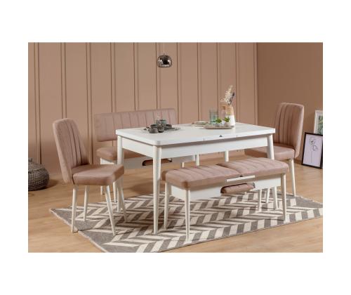 Tool Vina Sandalye White-Stone