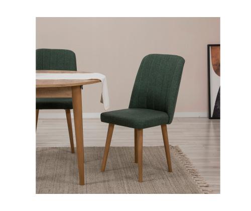 Mööblikomplekt toolid Vina 1070 - Atlantic Pine, Green