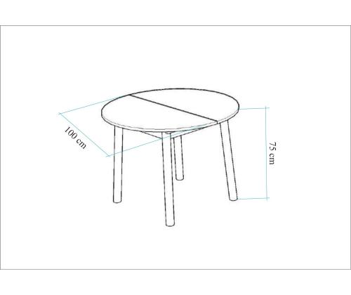 Laud Oliver - Oak, Black