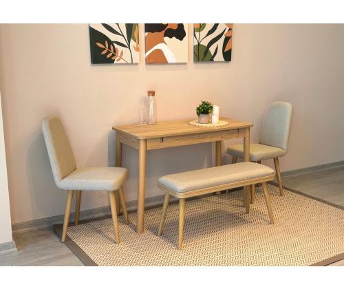 Mööblikomplekt toolid Vina Mini 01 1005 - Oak, Cream