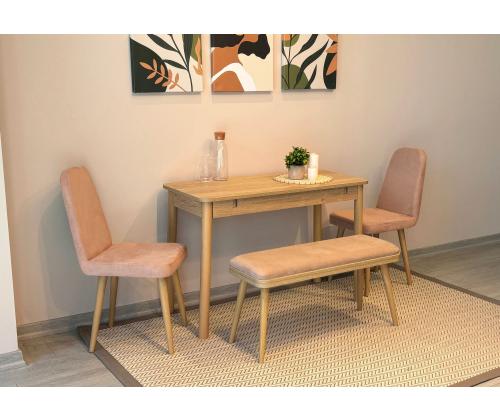 Mööblikomplekt toolid Vina Mini 01 0900 - Oak, Stone