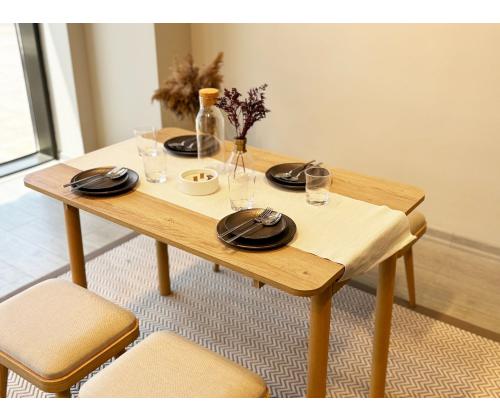 Mööblikomplekt toolid Vina Mini 06 1005 - Oak, Cream