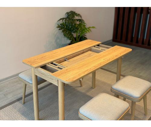 Mööblikomplekt toolid Vina Mini 04 1005 - Oak, Cream