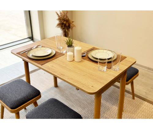 Mööblikomplekt toolid Vina Mini 04 1053 - Oak, Anthracite