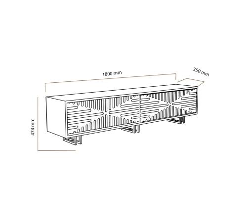 TV laud Askal - Ud, White