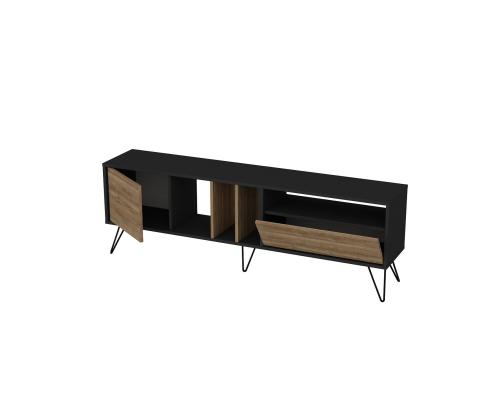 TV laud Mistico (180) - Walnut, Black