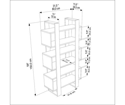 Reina - Walnut, Travertine
