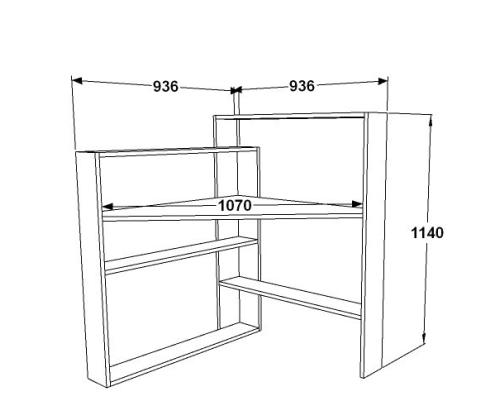 Kelly - Walnut, White